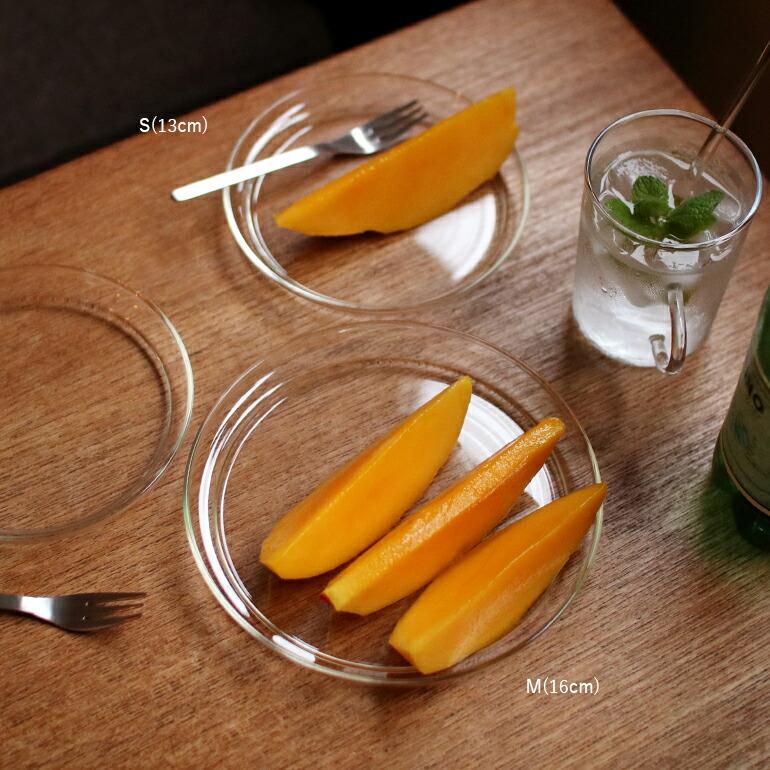 食器 ガラス 耐熱 プレート 平皿 16cm Trendglas-Jena トレンドグラス イエナ Mサイズ 電子レンジ｜cdcstores｜06