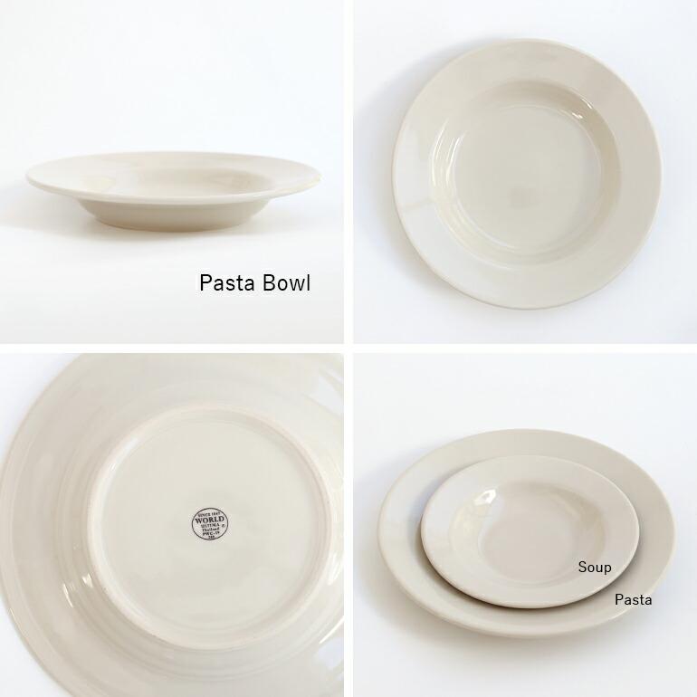 食器 アメリカ パスタ ボウル 30cm ダイナー ウェア 業務用 Libbey リビー キングスメンホワイト オフホワイト 陶器 | ブランド登録なし | 02