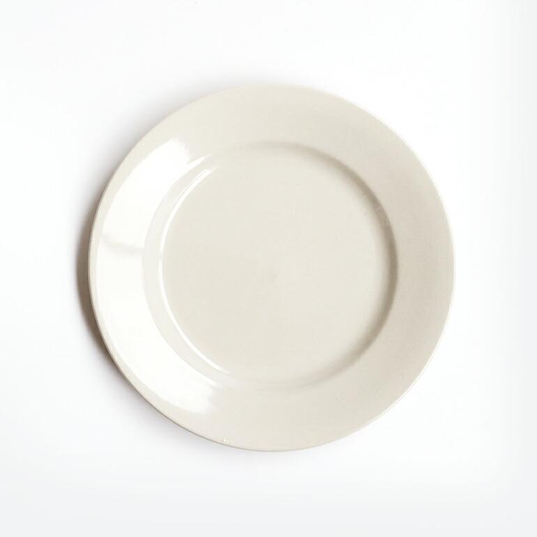 食器 アメリカ 平皿 プレート 25cm ダイナー ウェア 業務用 Libbey リビー プリンセスホワイト 陶器 オフホワイト | ブランド登録なし
