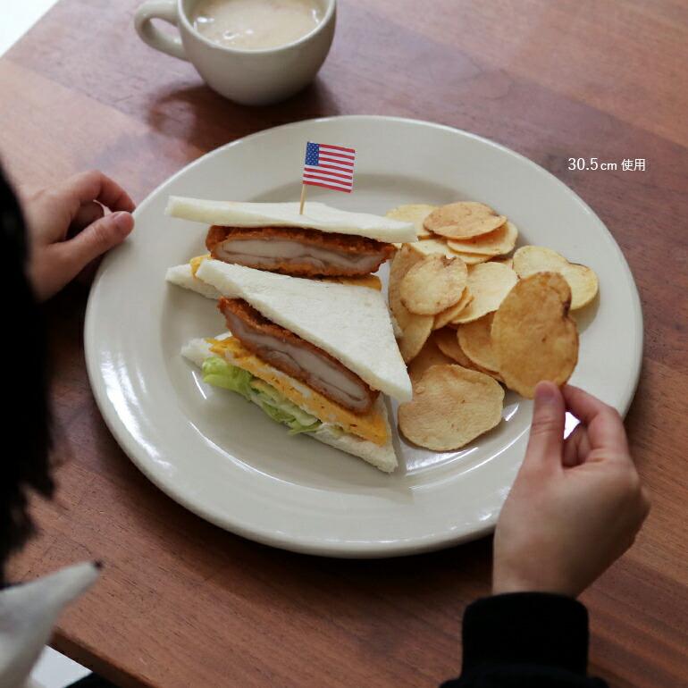 食器 アメリカ 平皿 プレート 25cm ダイナー ウェア 業務用 Libbey リビー プリンセスホワイト 陶器 オフホワイト | ブランド登録なし | 05