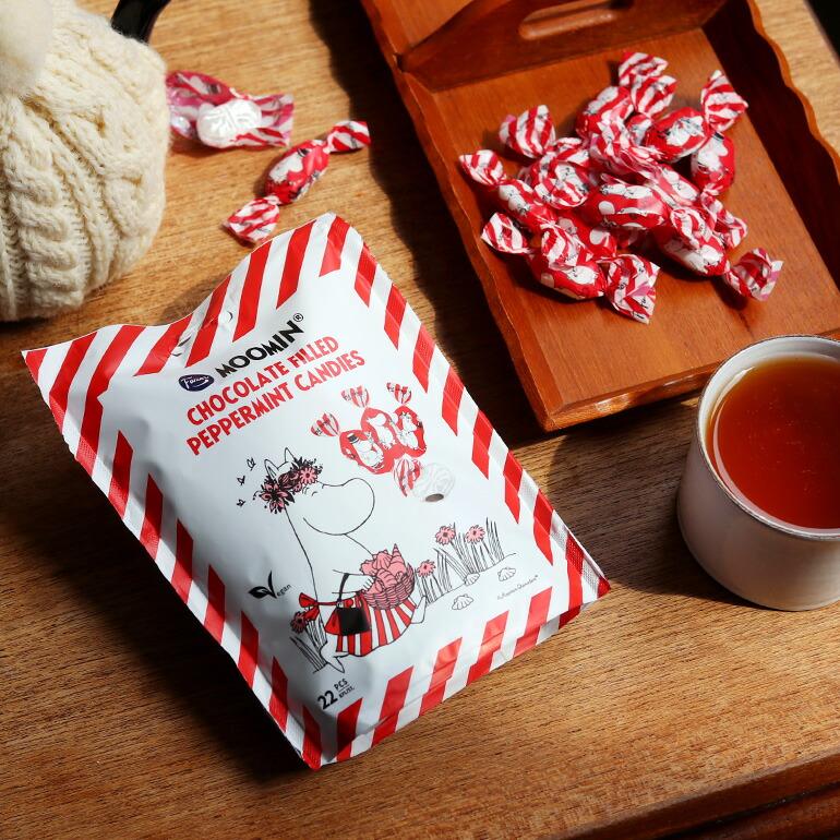 ムーミン チョコミント キャンディー 飴 チョコレート バレンタイン プレゼント  Fazer ファッツェル ムーミン×マリアンヌキャンディ | ブランド登録なし | 06