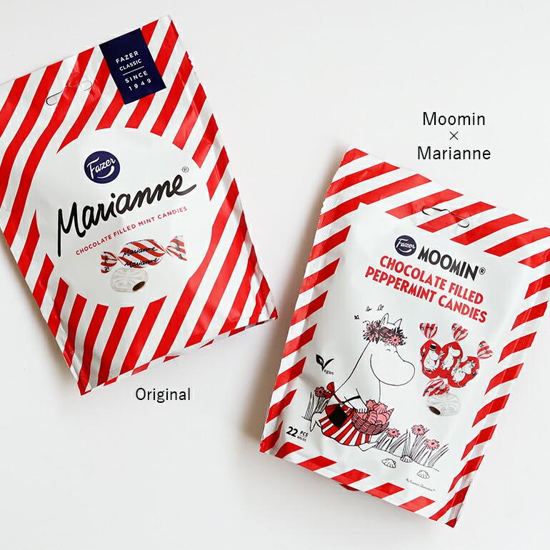 ムーミン チョコミント キャンディー 飴 チョコレート バレンタイン プレゼント  Fazer ファッツェル ムーミン×マリアンヌキャンディ | ブランド登録なし | 07