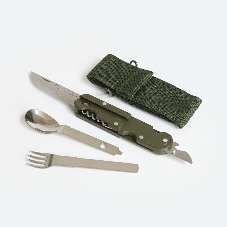 ミリタリー マルチツール カトラリー フランス軍 フォーク スプーン