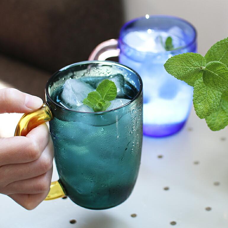 マグカップ 大きい 大容量 ガラス おしゃれ ツートン  amabro アマブロ 耐熱 食洗機 電子レンジ対応 GRIP MUG | amabro | 04