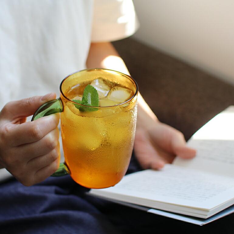 マグカップ 大きい 大容量 ガラス おしゃれ ツートン  amabro アマブロ 耐熱 食洗機 電子レンジ対応 GRIP MUG | amabro | 08