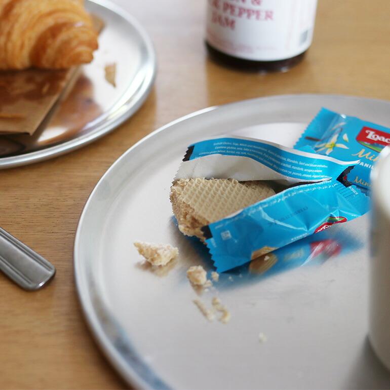 トレイ アルミ 円形 シンプル シルバー PUEBCO プエブコ ALUMINIUM ROUND TRAY Φ10" 25cm  食器 お盆 アクセサリー ディスプレイ | PUEBCO | 03