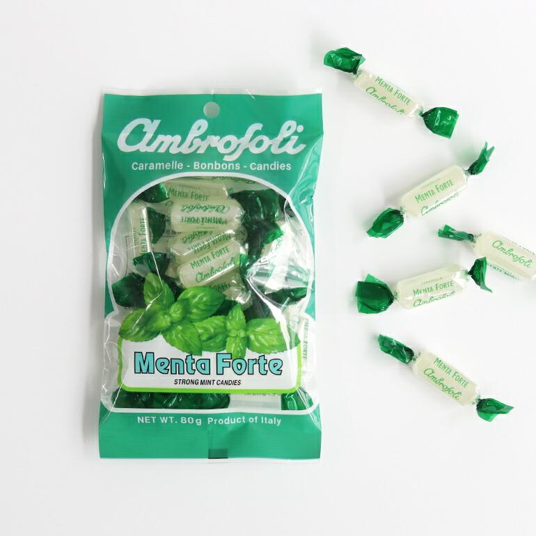飴 キャンディ ペパーミント イタリア 個包装 すっきり おしゃれ Ambrosoli アンブロッソリー 80g | ブランド登録なし