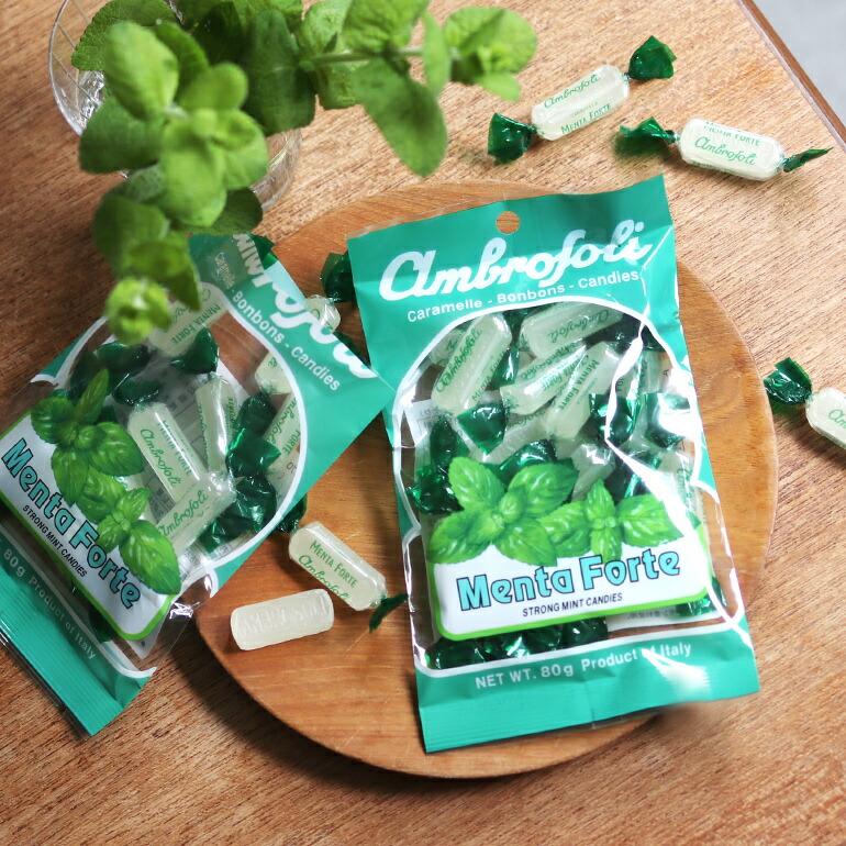 飴 キャンディ ペパーミント イタリア 個包装 すっきり おしゃれ Ambrosoli アンブロッソリー 80g | ブランド登録なし | 01