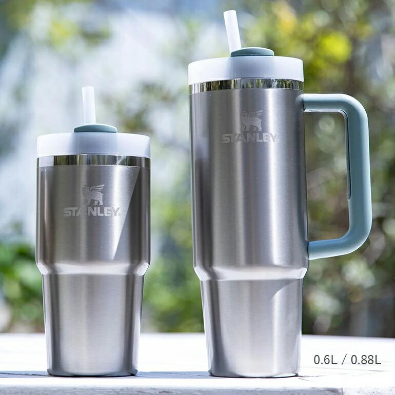 タンブラー ストロー ハンドル付き おしゃれ 水筒 880ml 保冷 STANLEY スタンレー H2.0 真空スリムクエンチャー | STANLEY | 12