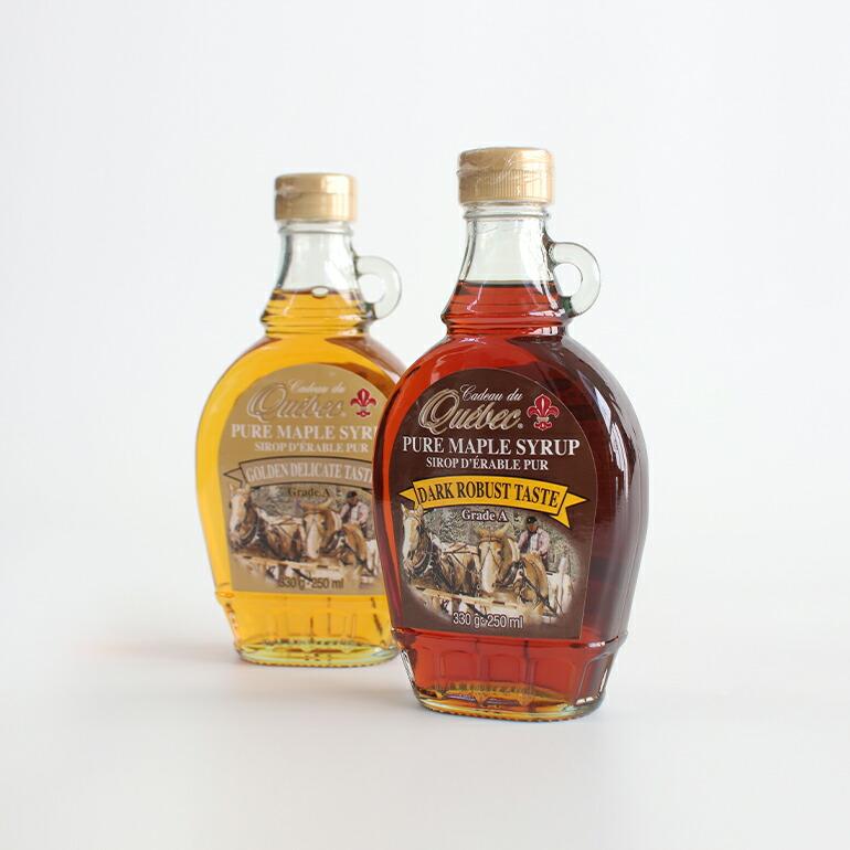 メープルシロップ ダーク カナダ 無添加 グレードＡ カドデュケベック ダークロバストテイスト 330g | ブランド登録なし | 01