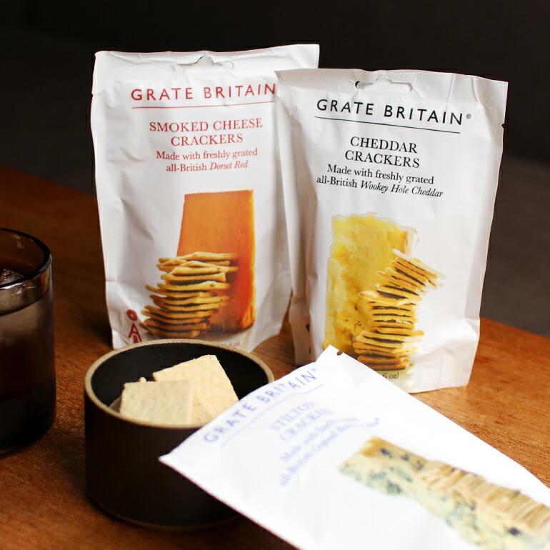 クラッカー チーズ おつまみ ワイン イギリス ARTISAN アーティザン グレイトブリテンチーズクラッカー チェダー スモーク ブルーチーズ | ブランド登録なし | 07