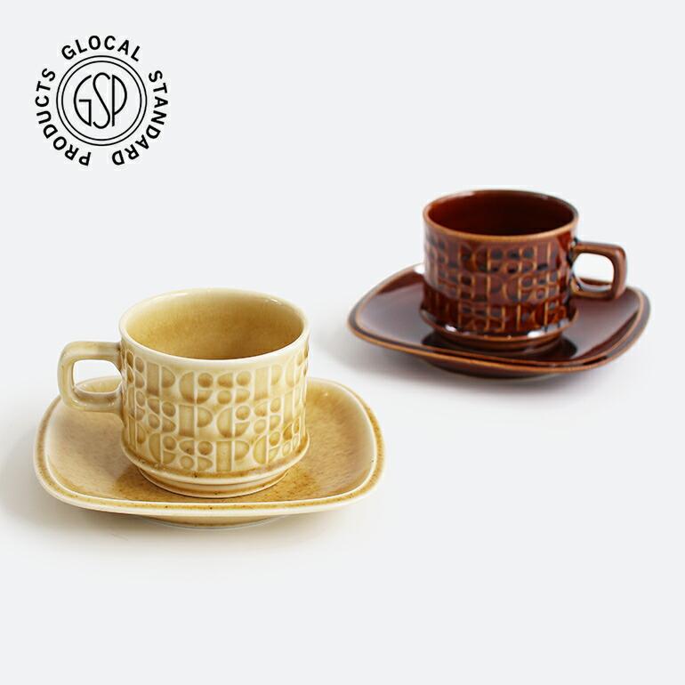 カップ&ソーサー 小皿 セット ギフト GLOCAL STANDARD PRODUCTS グローカルスタンダードプロダクツ Kiln C＆S 日本製 | GLOCAL STANDARD PRODUCTS