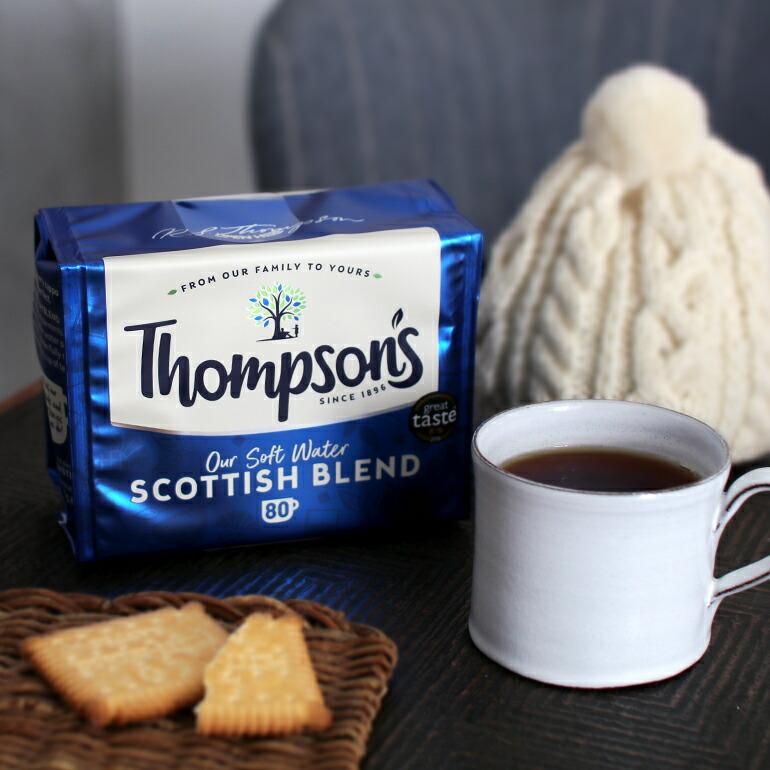 紅茶 ティーバッグ イギリス トンプソンズ Thompsons 80包 スコティッシュブレンド | ブランド登録なし | 04