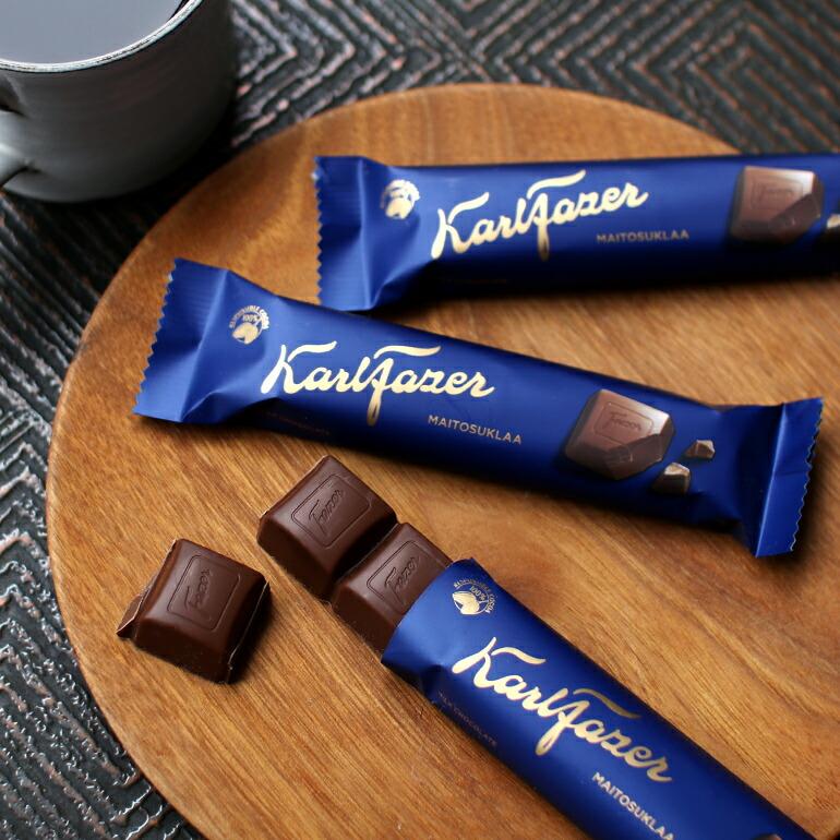 HÜBSCH 工房　チョコレートガール チョコレート フィンランド ギフト バー Fazer ファッツェル カール
