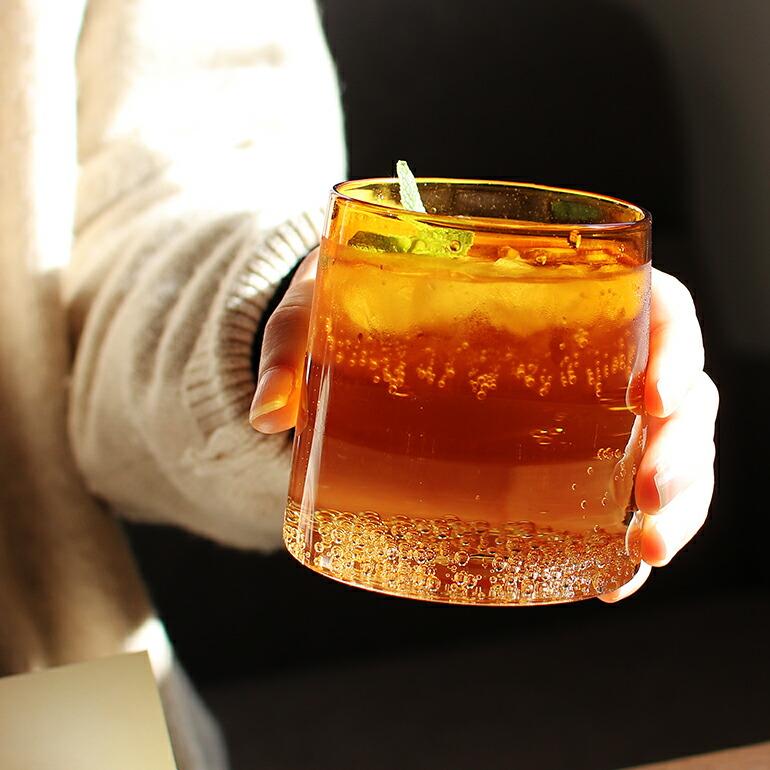 ワイングラス タンブラー イタリア 手吹き 耐熱ガラス バイカラー ICHENDORF MILANO イッケンドルフ ミラノ LIGHT COLORE Wine Tumbler ライトカラー 300ml | ブランド登録なし | 07