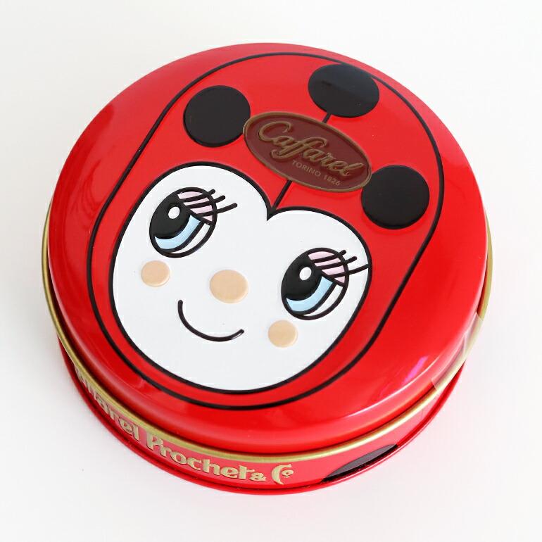 チョコレート ギフト てんとう虫 チョコレート缶 イタリア ジャンデゥーヤ Caffarel カファレル チョコラティーノ 6粒入り | カファレル | 03