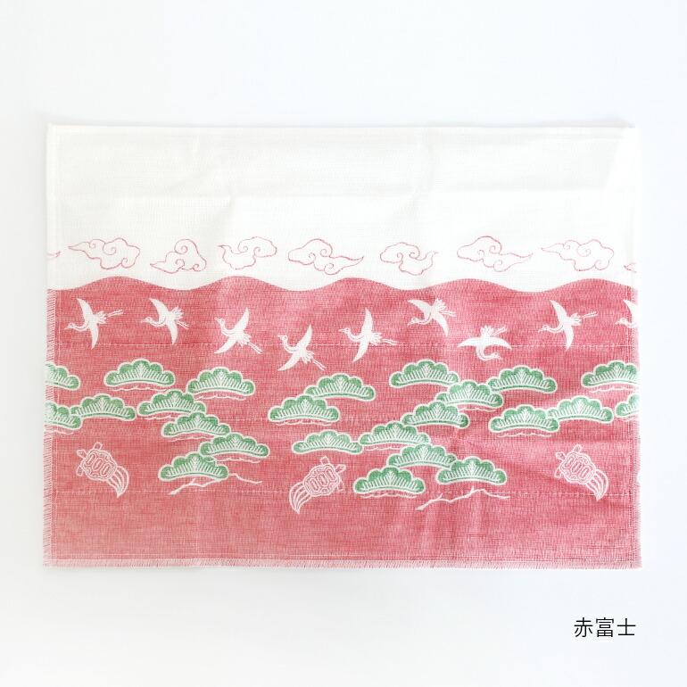 かやふきん 蚊帳ふきん 台拭き 食器拭き 奈良 中川政七商店 鏡餅 赤富士 正月 布巾 吸水性 ギフト かや織ふきん　 | 中川政七商店 | 06