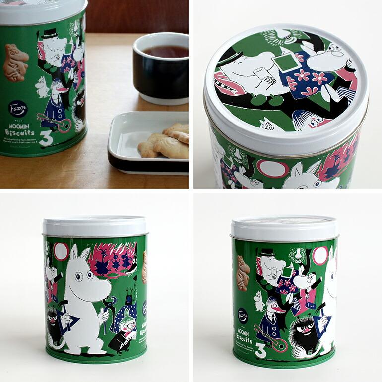 ビスケット 缶 ムーミン ギフト フィンランド おしゃれ Fazer