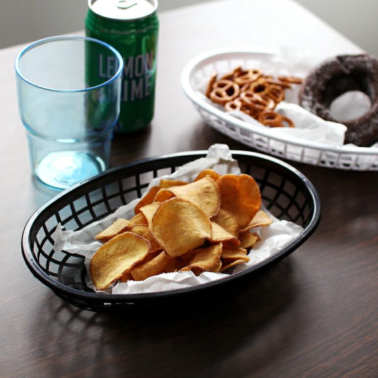 バスケット かご 食品 フードバスケット アメリカ USA ファストフードバスケット 収納 | ブランド登録なし | 04