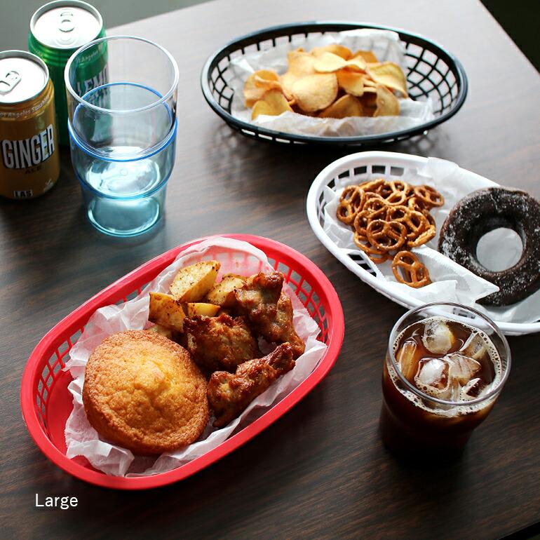 バスケット かご 食品 フードバスケット アメリカ USA ファストフードバスケット 収納 | ブランド登録なし | 08