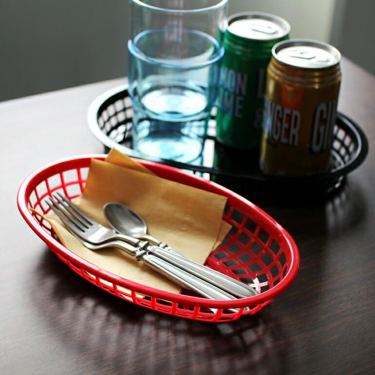 バスケット かご 食品 フードバスケット アメリカ USA ファストフードバスケット 収納 | ブランド登録なし | 09