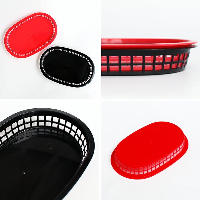 バスケット かご 食品 フードバスケット アメリカ USA ファストフードバスケット 収納 ラージサイズ | ブランド登録なし | 07