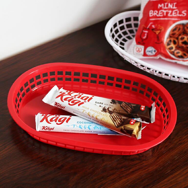 バスケット かご 食品 フードバスケット アメリカ USA ファストフードバスケット 収納 ラージサイズ | ブランド登録なし | 09