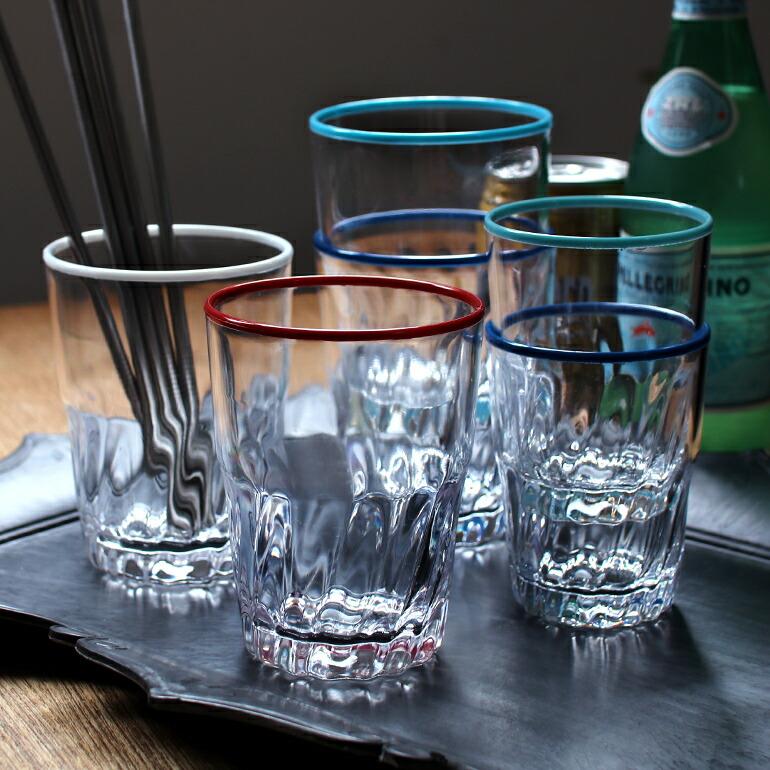 グラス コップ 樹脂 440ml おしゃれ アメリカ 食洗機 ABODE アボード カンティーナ DOFグラス | ブランド登録なし | 01