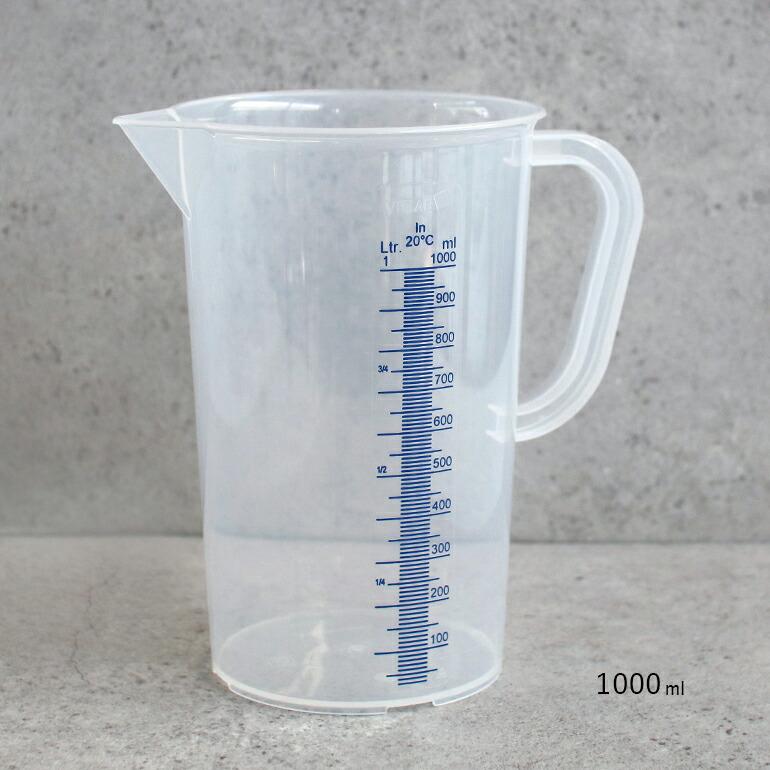 計量カップ メジャーカップ 1000ml 1L 耐熱 ドイツ おしゃれ VITLAB ビットラボ 取っ手付き コーヒーサーバー アウトドア | ブランド登録なし | 01