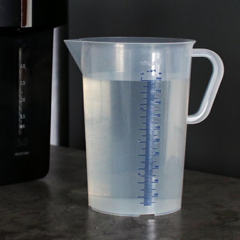 計量カップ メジャーカップ 2000ml 2L 耐熱 ドイツ おしゃれ VITLAB ビットラボ 取っ手付き コーヒーサーバー アウトドア | ブランド登録なし | 04