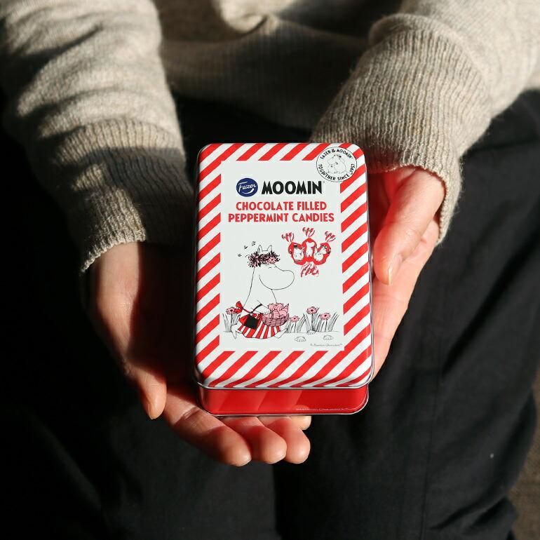 ムーミン チョコミント キャンディー 飴 チョコレート ギフト缶 バレンタイン プレゼント Fazer ファッツェル ムーミンマリアンヌ缶 ペパーミント | ブランド登録なし | 06