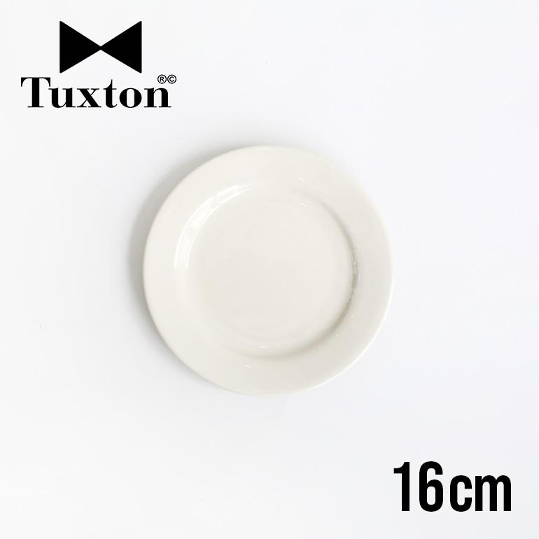 食器 アメリカ 平皿 パン プレート 16cm ダイナー ウェア 業務用 Tuxton タクストン Eggshell Bread Plate オフホワイト 磁器 | ブランド登録なし