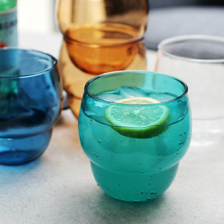 グラス タンブラー 樹脂 プラスチック 410ml シンプル スタッキング 食洗機 アメリカ ABODE アボード スタッキングバブルグラス | ブランド登録なし | 06