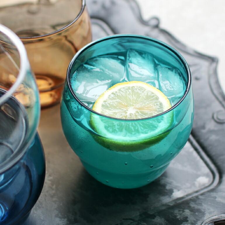 グラス タンブラー 樹脂 プラスチック 410ml シンプル スタッキング 食洗機 アメリカ ABODE アボード スタッキングバブルグラス | ブランド登録なし | 07