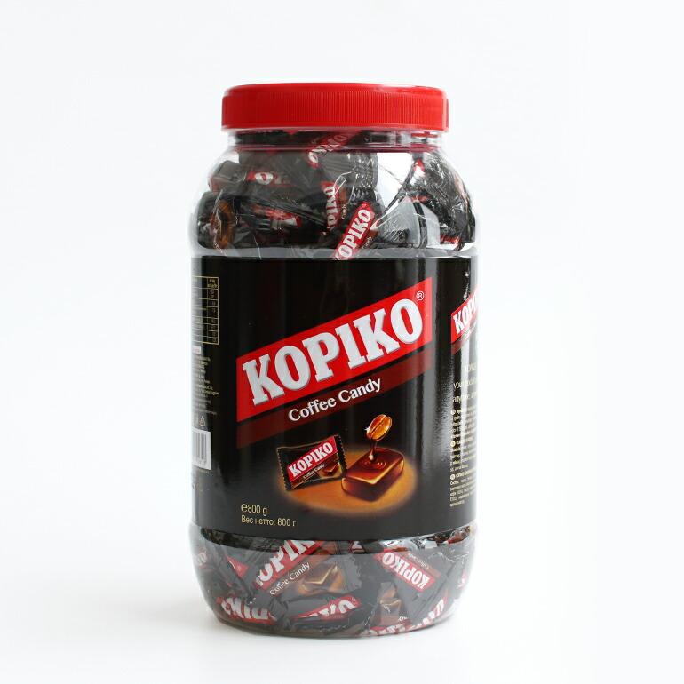 キャンディ 飴 コーヒー 大容量 KOPIKO コピコ コーヒーキャンディージャー 800g ジャワコーヒー 韓国ドラマ 個包装 | KOPIKO