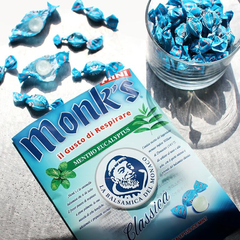 ミントキャンディ 飴 ユーカリ イタリア製 ミニサイズ おしゃれ AKELLAS アケラス モンクス ユーカリミントキャンディ 45g | ブランド登録なし | 05