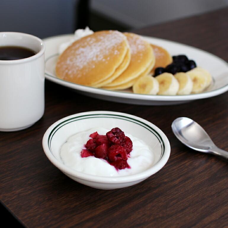 食器 ボウル アメリカ ダイナー ウェア 業務用 グリーンライン HOMER LAUGHLIN CHINA ホーマーラフリン  FRUIT BOWL | ブランド登録なし | 01