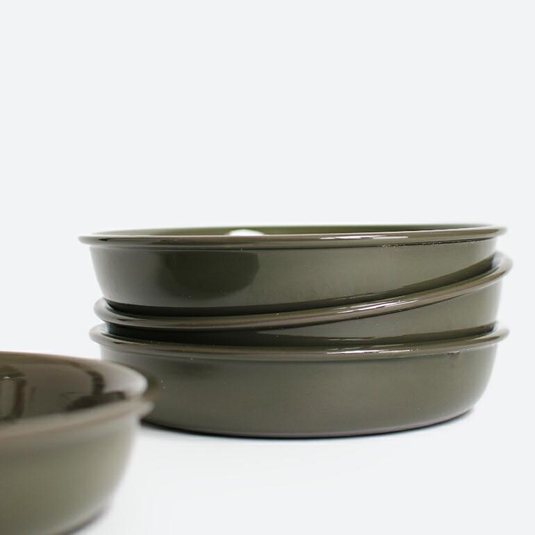 ボウル 食器 PUEBCO プエブコ  グリーン ストーンウェア 22cm 電子レンジ 食洗機対応 FOREST GREEN DINNERWARE Bowl ディナー ボウル | PUEBCO | 03