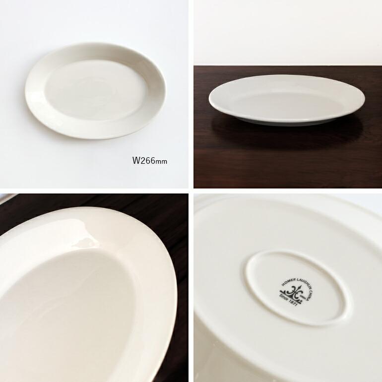 食器 オーバルプレート アメリカ ダイナー ウェア 業務用 HOMER LAUGHLIN CHINA ホーマーラフリンチャイナ OVAL PLATE(S /26.6cm) | ブランド登録なし | 01