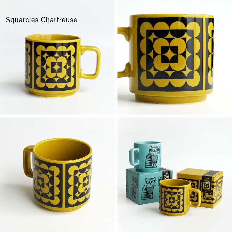 マグカップ 陶器 330ml 電子レンジ 食洗機 ホーンジー イギリス ミッドセンチュリー 復刻 レトロ ネコ 花 Magpie x HORNSEA マグパイ Hornsea Mug | ブランド登録なし | 11