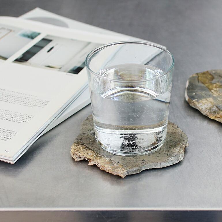 コースター 鉱物 おしゃれ amabro アマブロ 碧玉 アソート アクセサリートレイ インテリア グレー JASPER COASTER Gray | amabro | 01