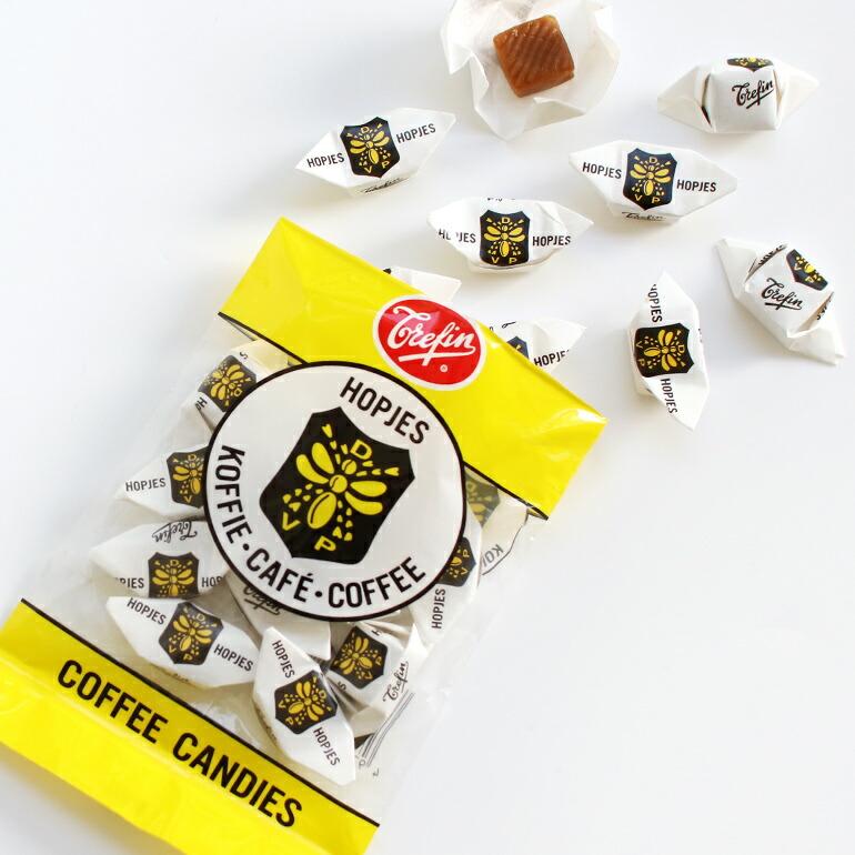 キャンディ 飴 コーヒー 珈琲 個包装 ベルギー 80g おしゃれ Trefin トレファン ホップジェス コーヒーキャンディ | ブランド登録なし
