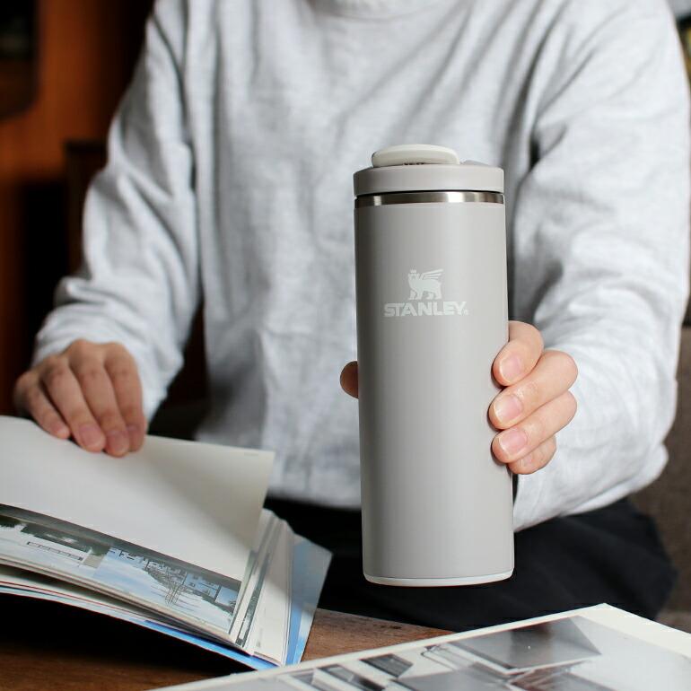 爆買 タンブラー STANLEY スタンレー トランジットフリップマグ 0.35L 保温 保冷 真空断熱二重構造 ステンレス 直飲み | STANLEY | 09