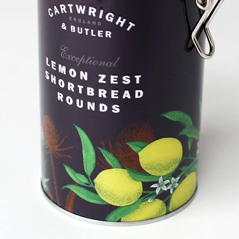 ショートブレッド クッキー缶 イギリス おしゃれ レモン ざらめ CARTWRIGHT&BUTLER カートライト＆バトラー ショートブレッド レモンゼスト/デメララ | CARTWRIGHT ＆ BUTLER | 04