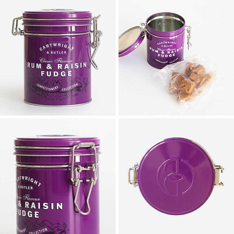 ファッジ トフィー お菓子 イギリス キャラメル バター ギフト CARTWRIGHT&BUTLER カートライト＆バトラー ファッジ・トフィー ティン缶入 | CARTWRIGHT ＆ BUTLER | 06
