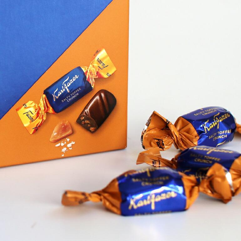 チョコレート ミルクチョコ プラリネ フィンランド バレンタイン ギフト 個装 Fazer ファッツェル ソルティトフィーチョコレートボックス | ブランド登録なし | 03