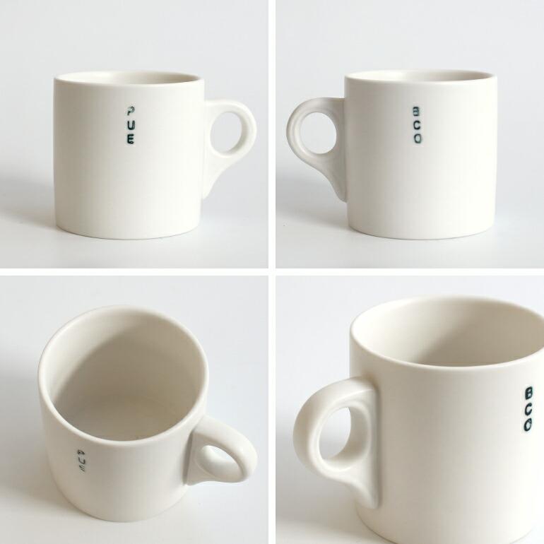 マグカップ おしゃれ PUEBCO プエブコ 300ml 陶器 ロゴ 電子レンジ 食洗機対応 NEW STANDARD MUG | PUEBCO | 03