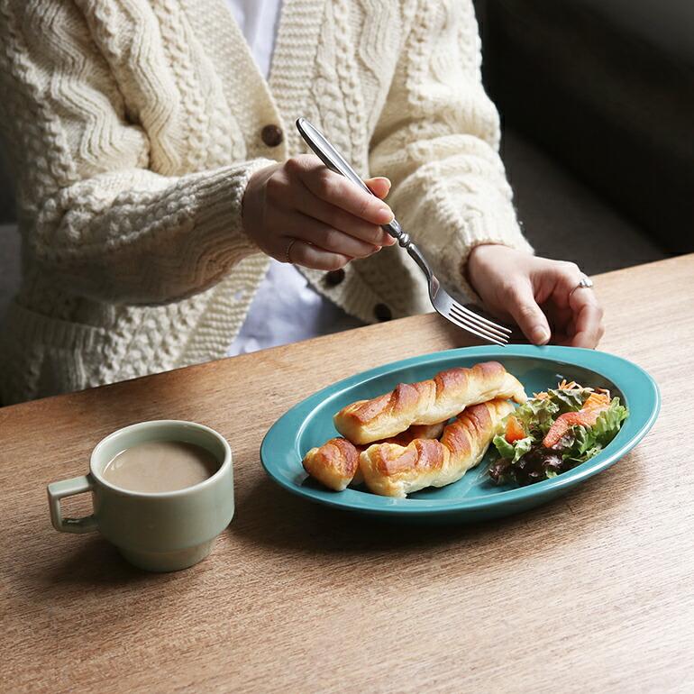 オーバルプレート HASAMI ハサミ  オーバルプレート 27.5cm 楕円 平皿 ワンプレート波佐見焼 磁器 カフェ モダン おしゃれ | HASAMI | 12