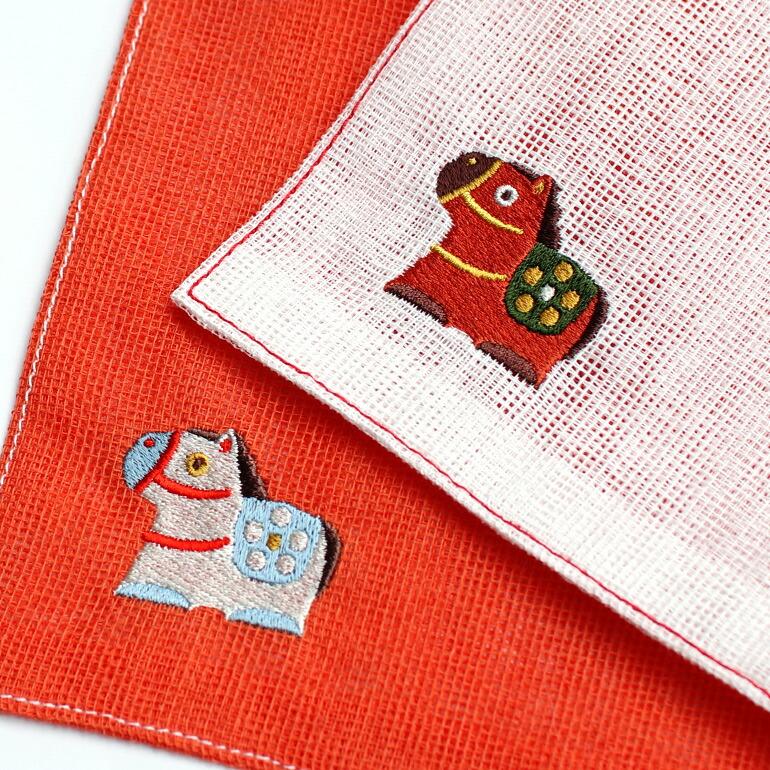 ふきん 干支 午 正月 2026年 中川政七商店 蚊帳ふきん 台ふきん クロス なかがわまさしちしょうてん 干支ふきん 午 (うま) | 中川政七商店 | 06