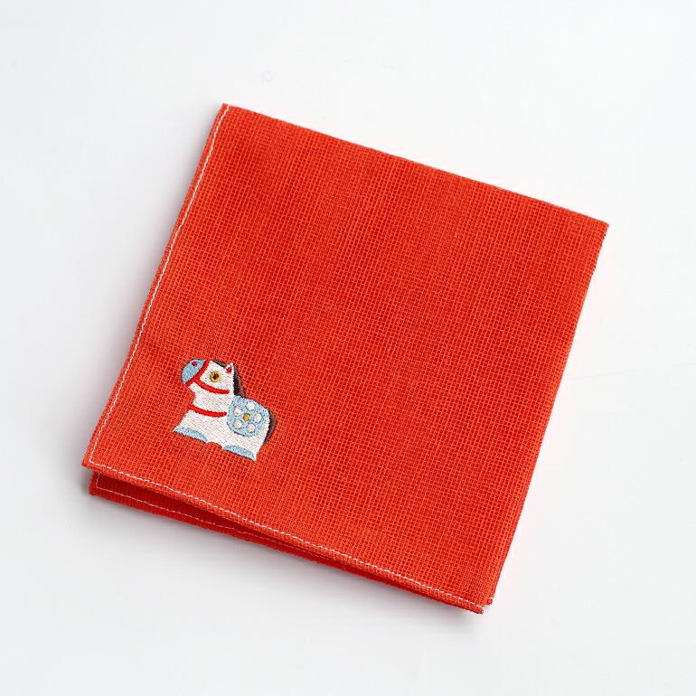 ふきん 干支 午 正月 2026年 中川政七商店 蚊帳ふきん 台ふきん クロス なかがわまさしちしょうてん 干支ふきん 午 (うま) | 中川政七商店 | 02